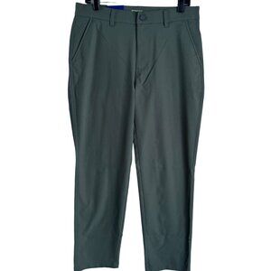 32 Degrees Cool Mens 34x29 Stretch Performance Pants Olive Green Chinos